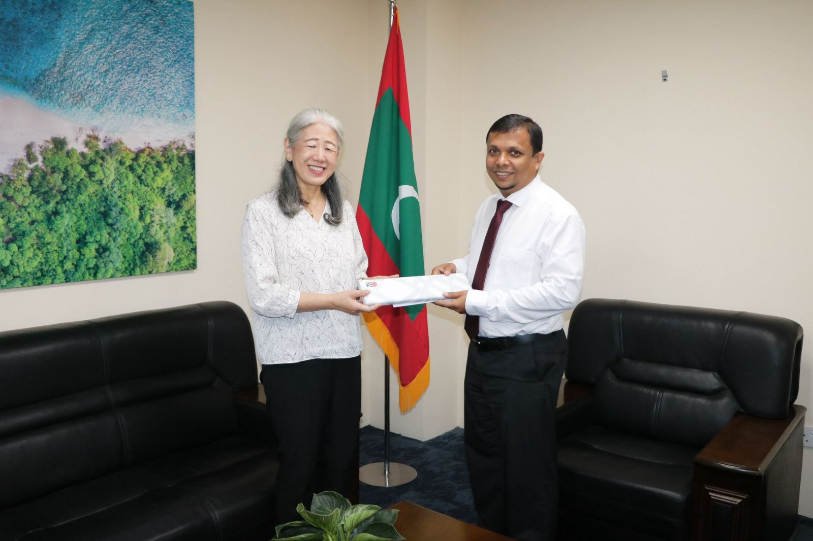 The Japanese Ambassador Pays A Courtesy Call On The Minister Of Finance ...